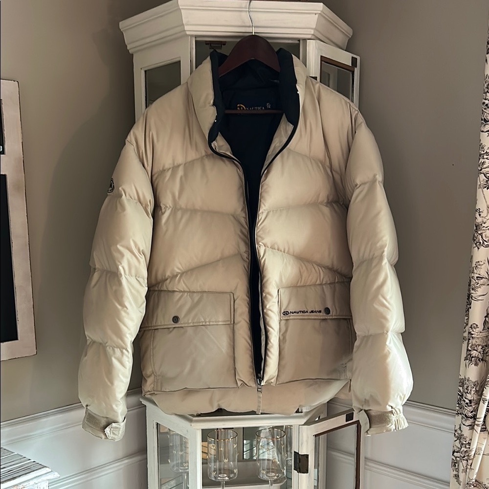 Cream Puffer Jacket
